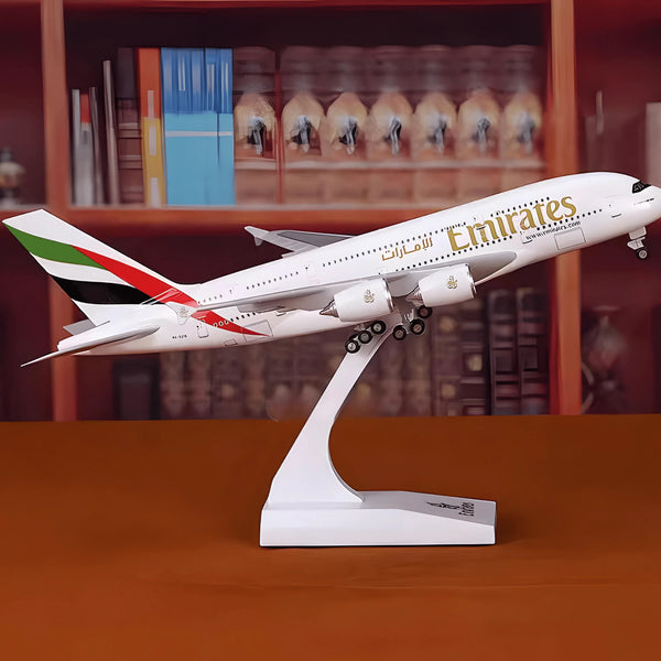 A380 Emirates - 30cm - 11.8in - LED & Sound - Airplane Model - Secondary