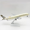 Etihad Airways Airbus A350 – 30 cm / 11.8 in – Solid Resin Desktop Display Model