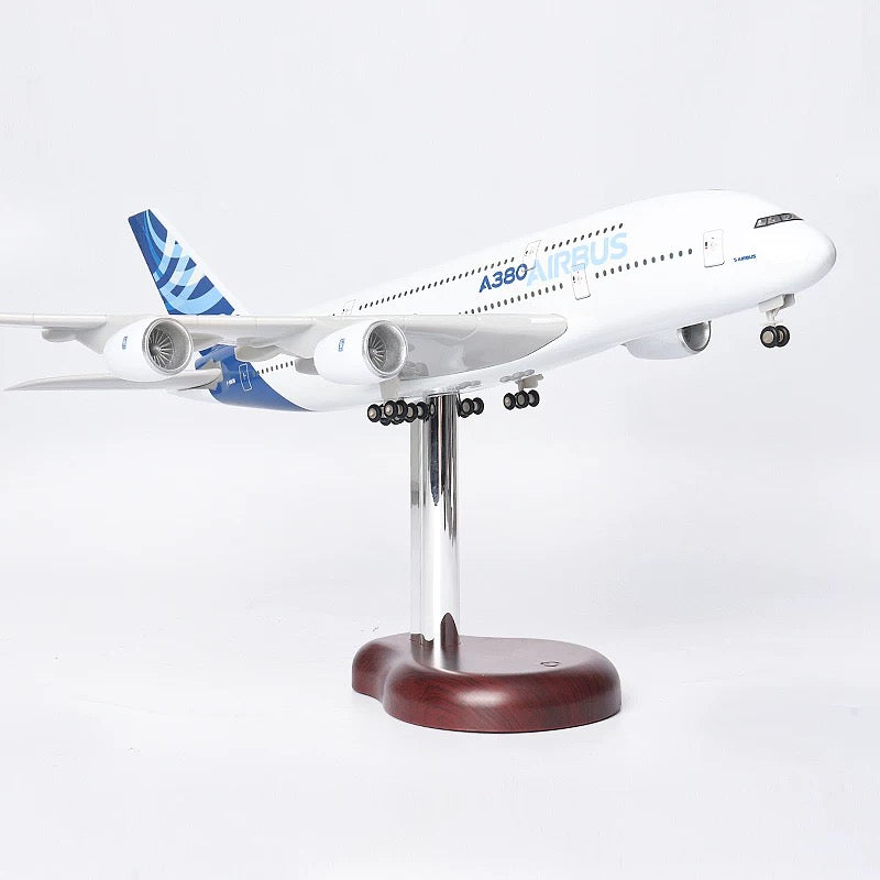 A380 Perspective LED lights- 47cm - 18.5in - Airplane Model