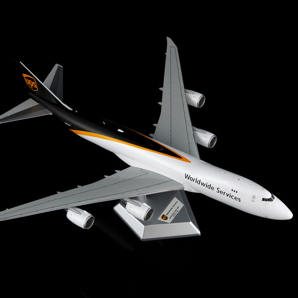 UPS B747-8F N605UP – Scale 1:200 Diecast Model – SQ wings L2187C