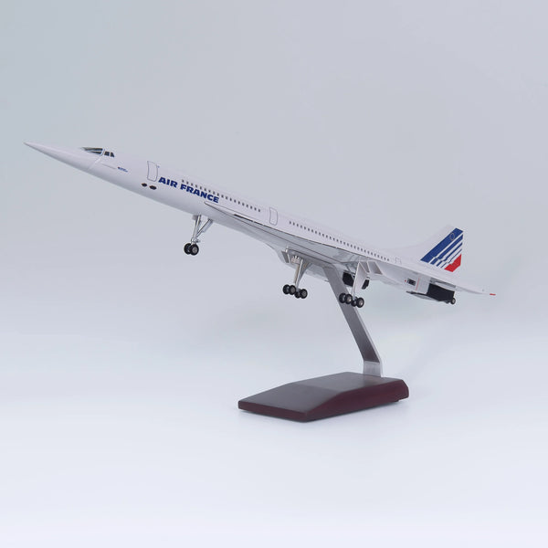 Concorde Air France – 1:125 Scale Executive Model – 50cm (19.68") – LED Acoustic & High-Density Resin Edition - Secondary