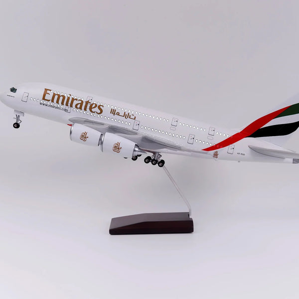 Airbus A380 Emirates 1:160 – 47 cm / 18.5 in – LED Lights - Secondary