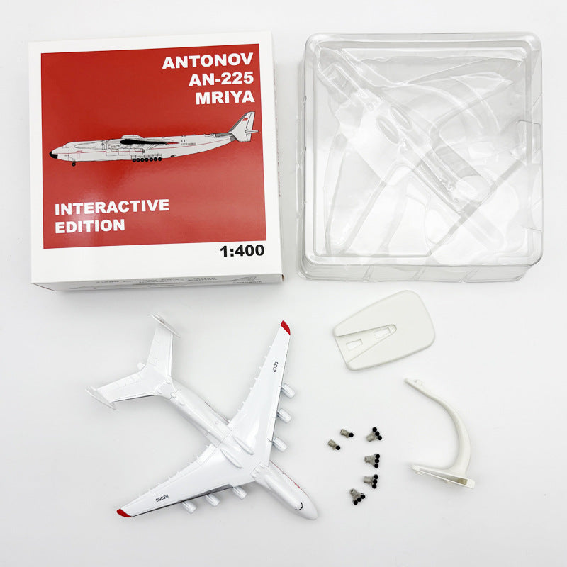 Soviet Antonov An-225 “Mriya” – Scale 1:400 – Alloy Model – 20 cm