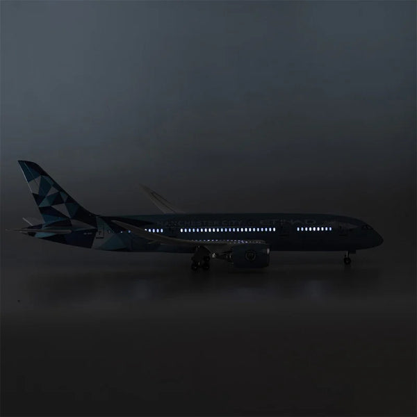 B787 Manchester City - Etihad - Scale 1/130 - 43cm - 16.9 in - Airplane Model - Secondary