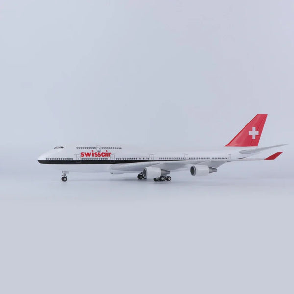 B747 Swiss - Scale 1/150 - 47cm - 18.5 in