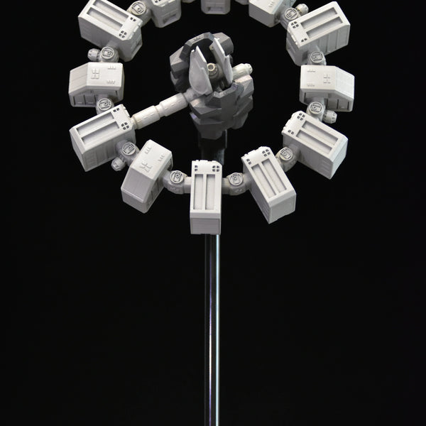 Interstellar Eternity Space Station Model with Rotating Feature - Secondary