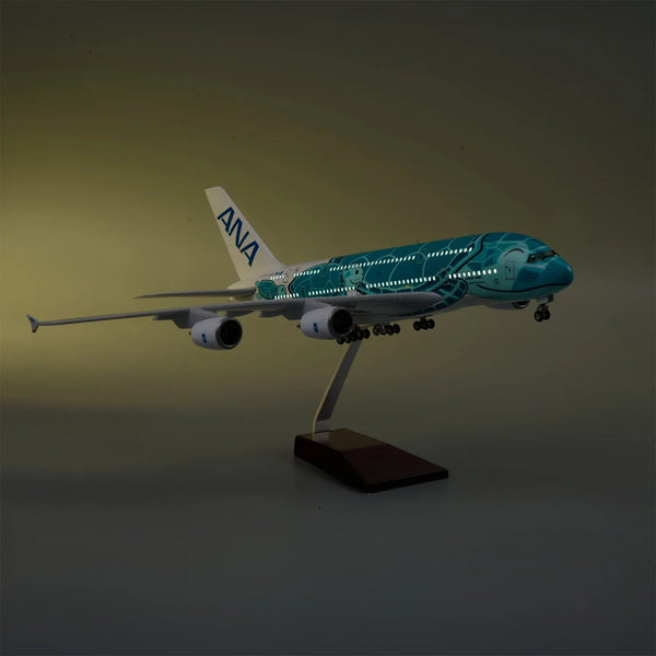 A380 ANA Japan GREEN TURTLE - SCALE 1/160 - 47CM - 18,5 IN - AIRPLANE MODEL - Secondary