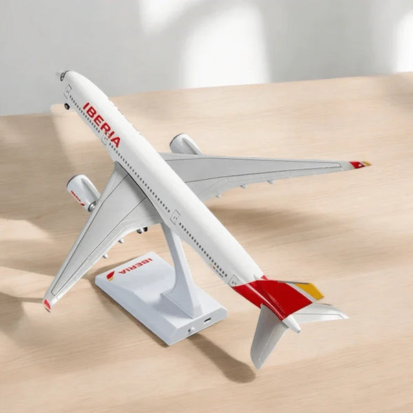A350 Iberia- 30cm - 11.8in - LED & Sound - Airplane Model - Secondary
