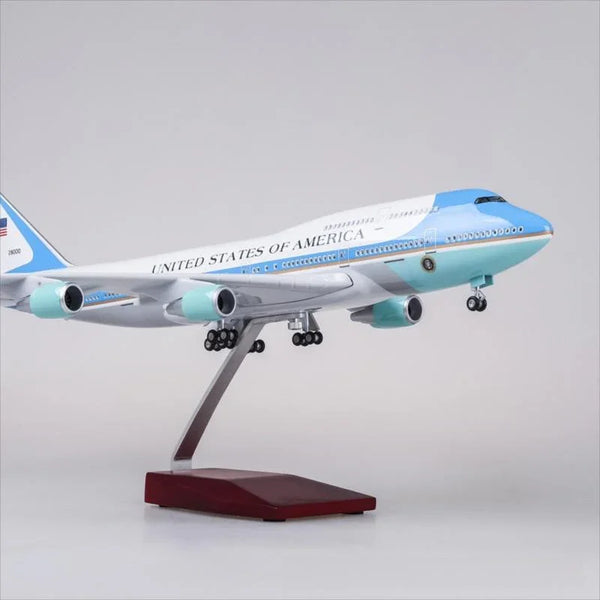 US Air Force One Boeing 747 1:190 – 37 cm / 14.6 in – LED Lights - Secondary