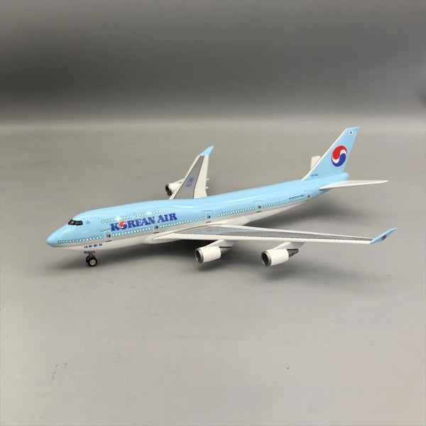 Korean Air Boeing 747-400 – 37 cm / 14.6 in – Luxury Solid Desktop Display Model - Secondary