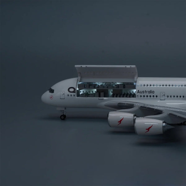 Qantas Airbus A380 1:160 – 45.5 cm / 17.9 in – Opening Cabin Interior - Secondary