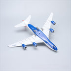 طائرة الخطوط الجوية البريطانية إيرباص A380 بمقياس 1:160 – 45.5 سم / 17.9 بوصة – أضواء LED تعمل بالصوت