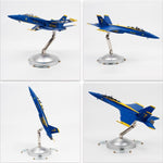 U.S. Navy Blue Angels F/A-18 Hornet 1:72 – 25 cm / 9.8 in – Premium Zinc Alloy & ABS Diecast Fighter Jet Model - Thumbnail 9