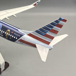 American Airlines Boeing 737-800 "FIFA World Cup 2026" – 37 cm / 14.6 in – Voice-Activated LED Display Model - Thumbnail 6