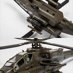 AH-64 Apache Attack Helicopter 1:72 – Die-Cast Alloy Precision – 9.1 in - Thumbnail 8