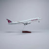 B747 QATAR - SCALE 1/150 - 47CM - 18.5 IN - AIRPLANE MODEL
