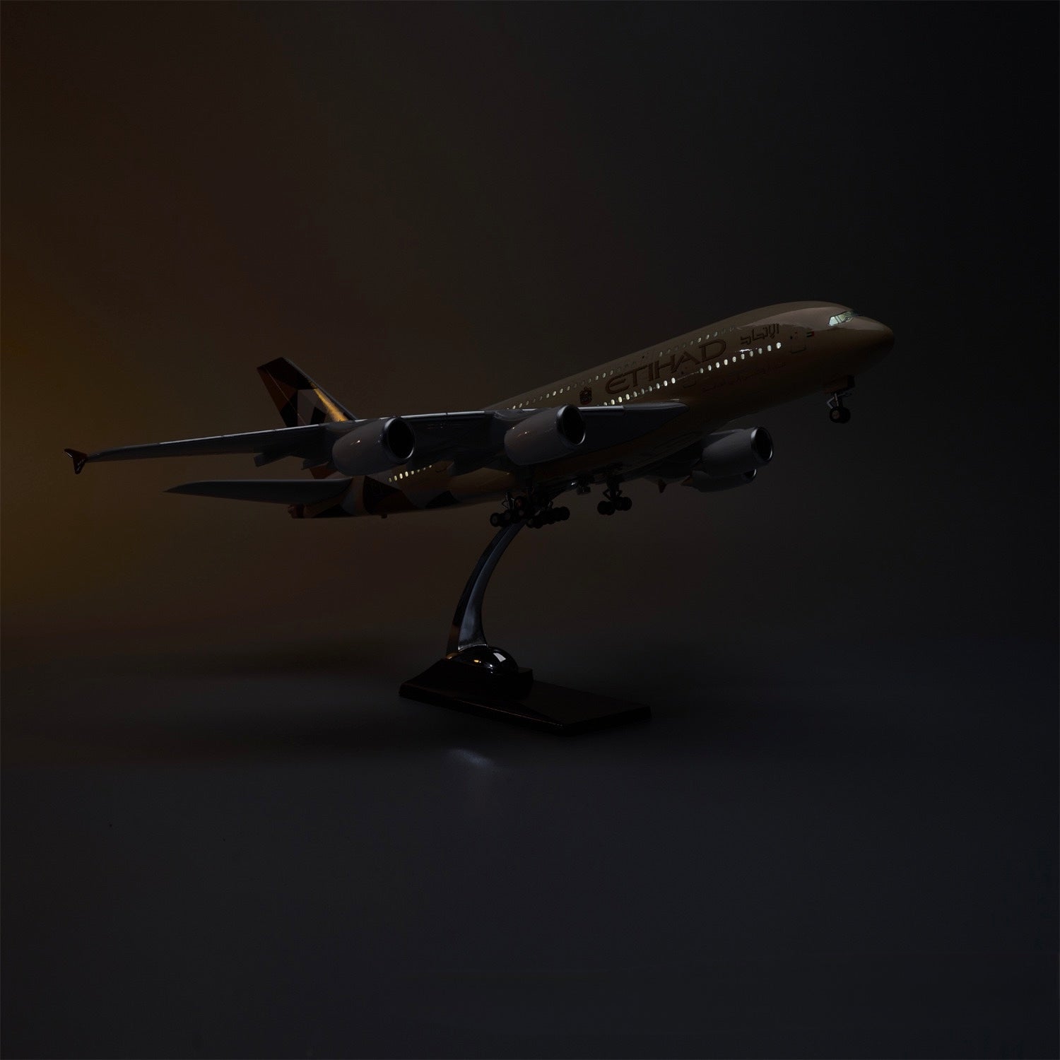 Etihad Airways Airbus A380 1:160 – 45.5 cm / 17.9 in – Opening Cabin Interior