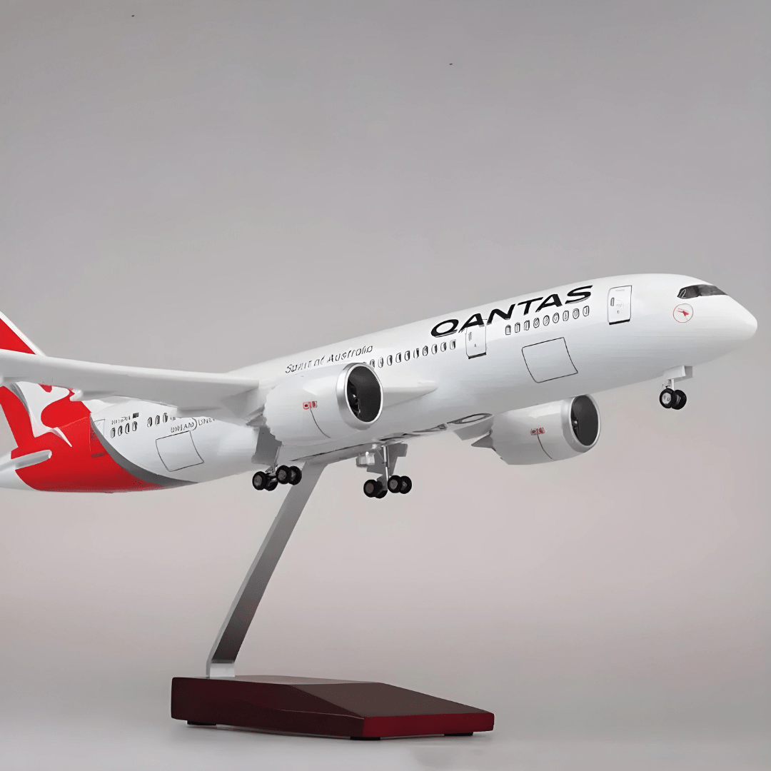 B787 Qantas Dreamliner - Escala 1/130 - 43cm - 16,9 pulgadas