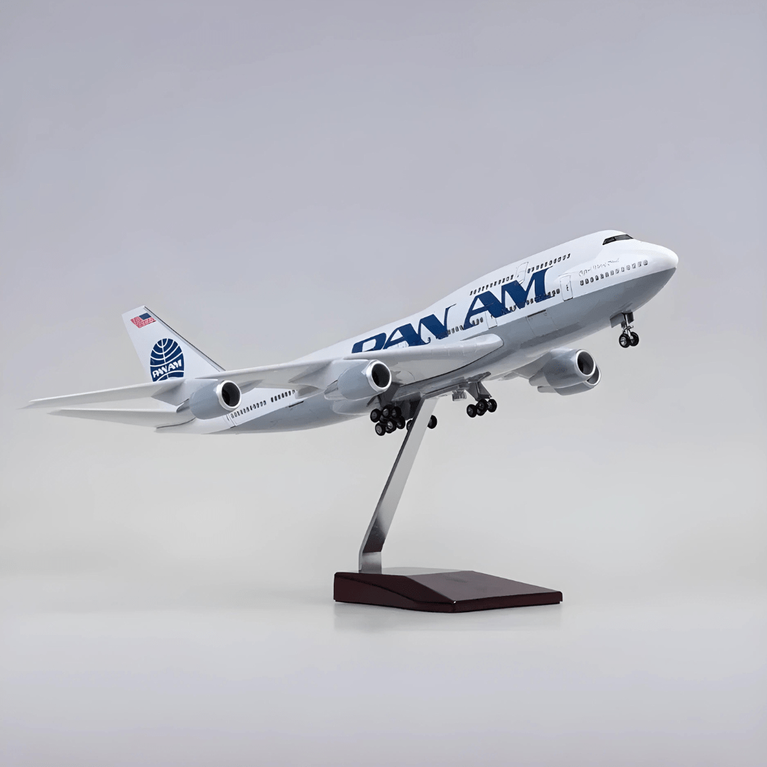 B747 PAN AM - Scale 1/150 - 47cm - 18.5 in - Airplane Model