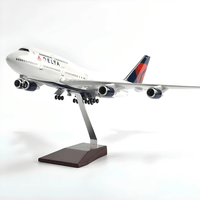 B747 Delta - Scale 1/150 - 47cm - 18.5 in