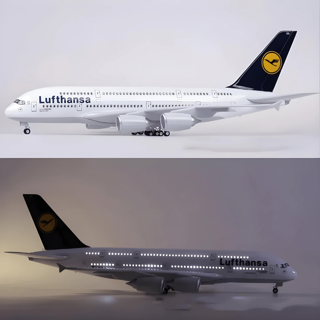 A380 Lufthansa - Escala 1/160 - 46cm - 18,5 pulgadas