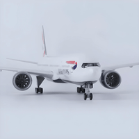 B777 British - Scale 1/157 - 47cm - 18.5 in - Airplane Model