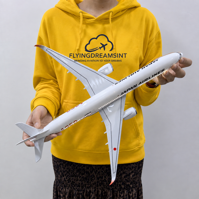 Japan Airlines Airbus A350-1000 – 47 cm / 18.5 in – Synthetic Resin Desktop Display Model - Image 9