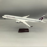 Qatar Airways Airbus A350-1000 Airplane Model — 1:157 Scale | 47cm / 18.5" - Thumbnail 3