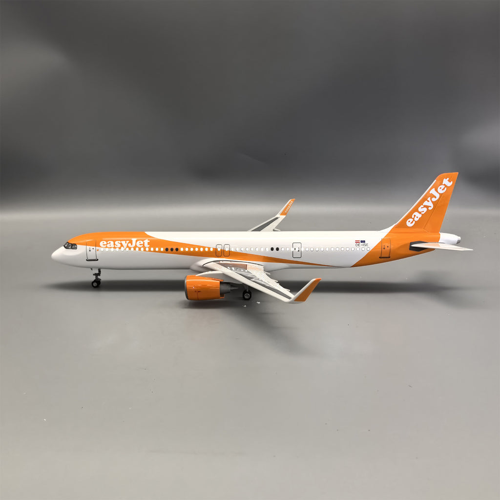 A321neo EASYJET - SCALE 1/80 - 44CM - 18.5 IN - AIRPLANE MODEL