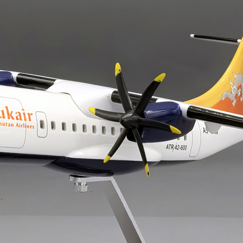 Drukair ATR42-600 Aircraft Model 1:70 Scale - Premium Resin Display with Stand - 32cm/12.6"