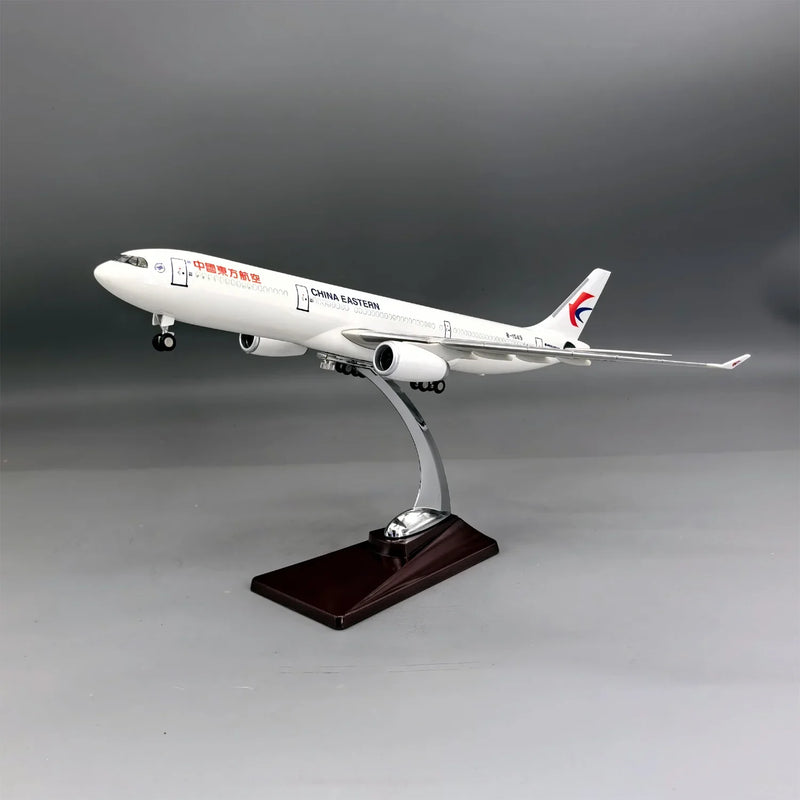 China Eastern Airbus A330-300 Aircraft Model 1:170 Scale - Premium Resin Display with Stand - 37cm/14.6" - Image 3