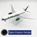 Maqueta del Boeing 787 Dreamliner de Saudia - Construcción en resina sólida - Fabricación artesanal de primera calidad - 30 cm/11,8"  - Thumbnail 3
