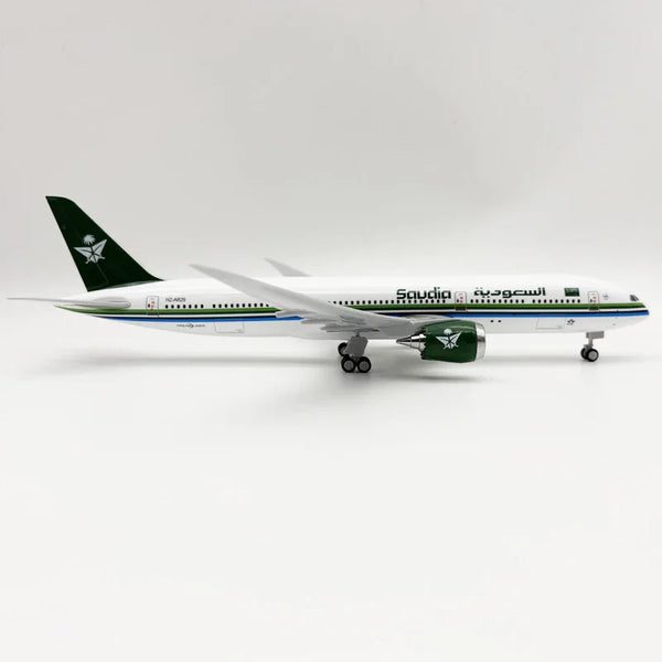 Maqueta del Boeing 787 Dreamliner de Saudia - Construcción en resina sólida - Fabricación artesanal de primera calidad - 30 cm/11,8"  - Secondary