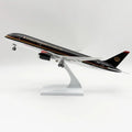 Maqueta del Boeing 787 Dreamliner de Royal Jordanian - Construcción de resina sólida - Fabricación artesanal de primera calidad - 30 cm/11,8" 