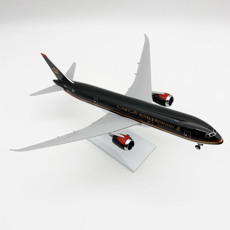 Royal Jordanian Boeing 787 Dreamliner Model - Solid Resin Construction - Premium Handcrafted - 30cm/11.8"