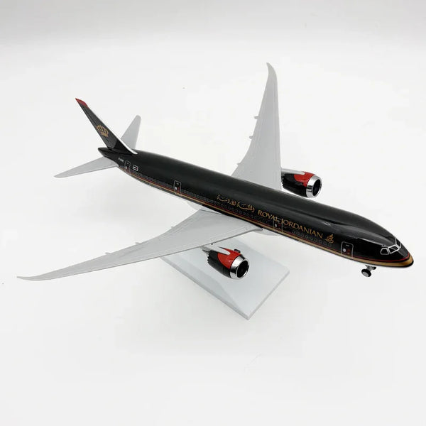Maqueta del Boeing 787 Dreamliner de Royal Jordanian - Construcción de resina sólida - Fabricación artesanal de primera calidad - 30 cm/11,8"  - Secondary