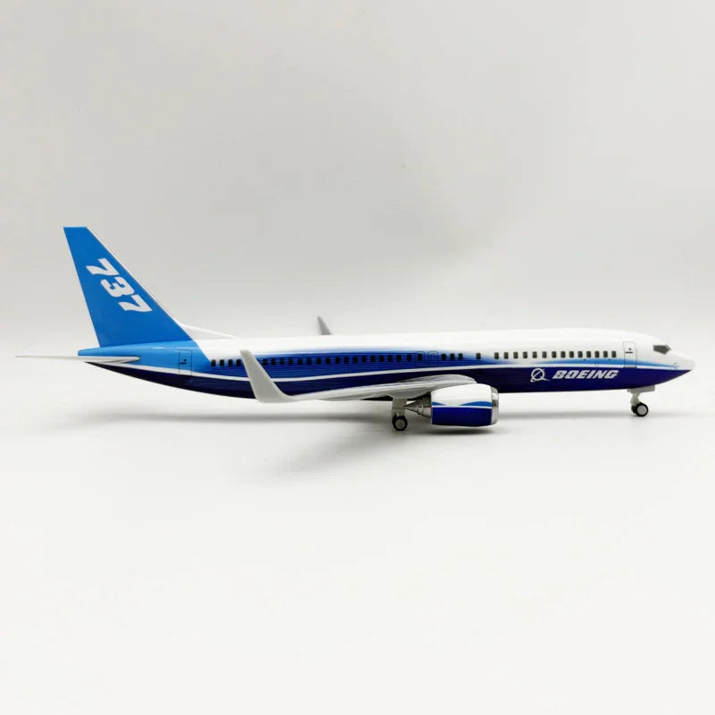 Boeing 737 Model - Original Boeing Livery - Solid Resin - 30cm/11.8" - Gallery 3