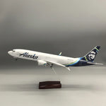 Boeing 737-800 Alaska Airlines 1:85 – 47 cm / 18.5 in – LED Lights - Thumbnail 11