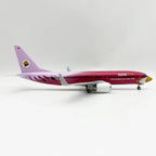 Nok Air Boeing 737-800 "Pink Bird" – 30 cm / 11.8 in – Solid Resin Display Model