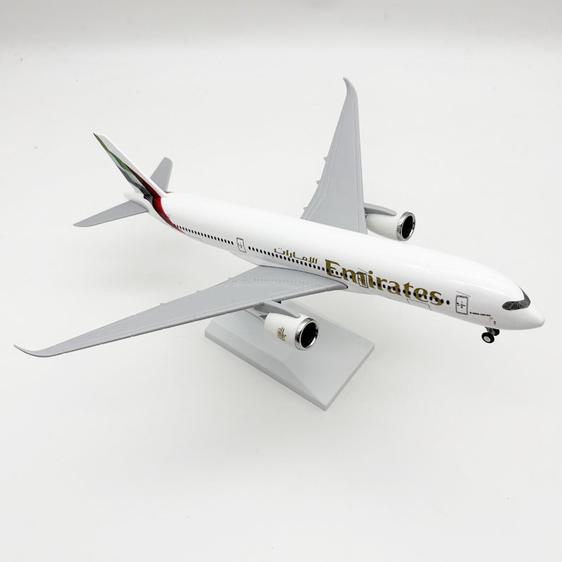 Emirates Airbus A350 – 30 cm / 11.8 in – Solid Resin Desktop Display Model