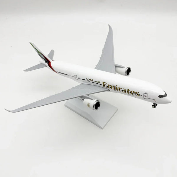 Emirates Airbus A350 – 30 cm / 11.8 in – Solid Resin Desktop Display Model - Secondary