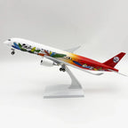 Sichuan Airlines Airbus A350 "Panda Livery" – 30 cm / 11.8 in – Solid Resin Desktop Display Model