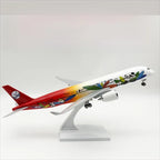 Sichuan Airlines Airbus A350 "Panda Livery" – 30 cm / 11.8 in – Solid Resin Desktop Display Model