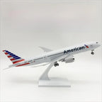American Airlines Boeing 787-8 Dreamliner – 30 cm / 11.8 in – Solid Resin Desktop Display Model