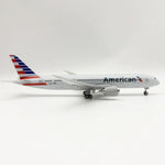 American Airlines Boeing 787-8 Dreamliner – 30 cm / 11.8 in – Solid Resin Desktop Display Model - Thumbnail 4