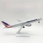 American Airlines Boeing 787-8 Dreamliner – 30 cm / 11.8 in – Solid Resin Desktop Display Model - Thumbnail 5