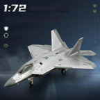U.S. Air Force F-22 Raptor 1:72 – 26.5 cm / 10.4 in – Premium Diecast Alloy & ABS Stealth Fighter Model
