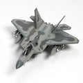 U.S. Air Force F-22 Raptor 1:72 – 26.5 cm / 10.4 in – Premium Diecast Alloy & ABS Stealth Fighter Model