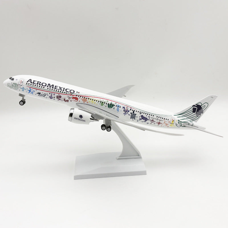 Aeroméxico Boeing B787 – 30 cm / 11.8 in – Solid Resin Desktop Display Model