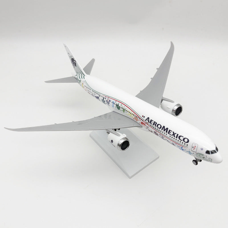 Aeroméxico Boeing B787 – 30 cm / 11.8 in – Solid Resin Desktop Display Model